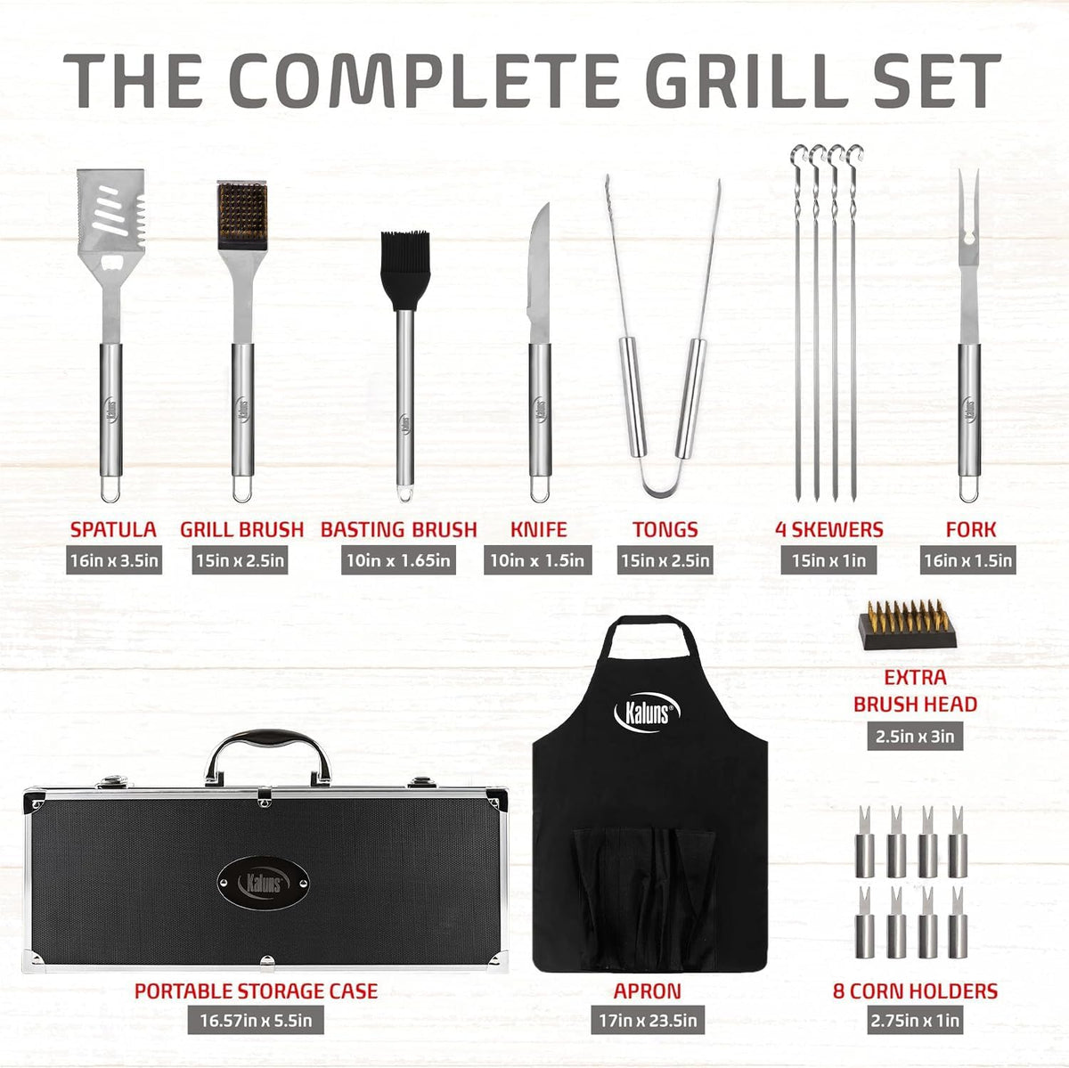 Kaluns Ultimate Grilling Gift Set